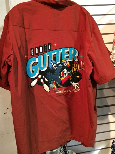 disney bowling shirt